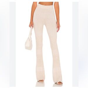 Song of style Elyse pant in tonal mixed rib